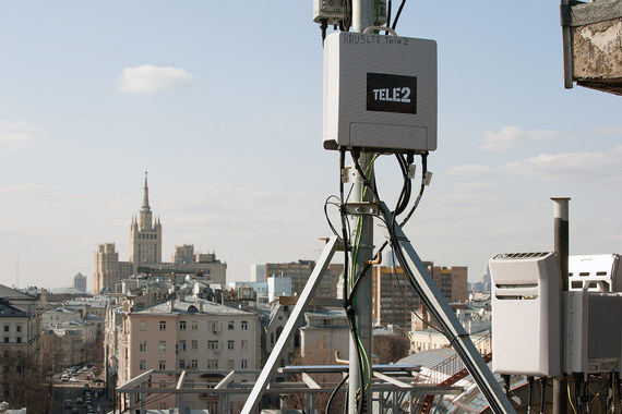 Построив в прошлом году сеть в Москве, в 2016 г. Tele2 снизит строительную активность
