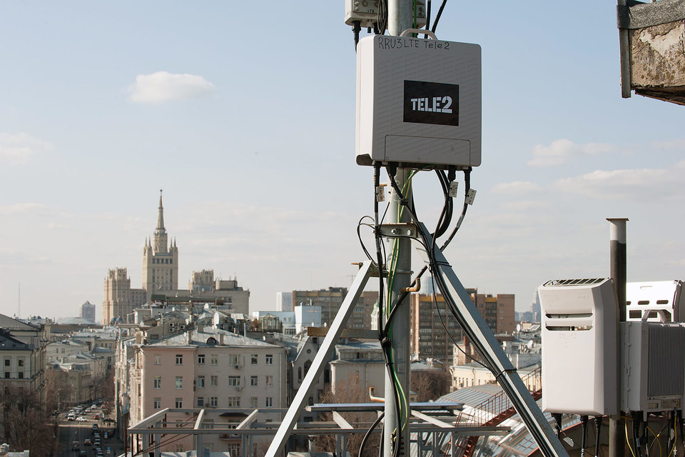 Построив в прошлом году сеть в Москве, в 2016 г. Tele2 снизит строительную активность
