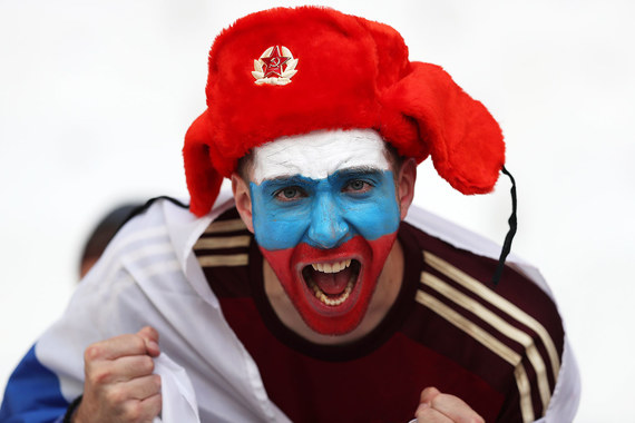 Болельщик сборной России в Марселе