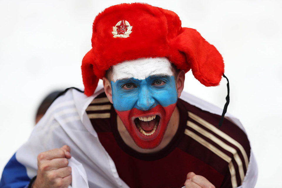 Болельщик сборной России в Марселе