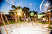 В 2002 г. проект Art Basel был запущен в США. В этом году Art Basel Miami Beach пройдет с 1 по 4 декабря. На фото: инсталляция перуанского художника Хосе Карлоса Мартината / Manifiestos, 2014, Revolver Galería
