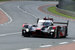 Прототип Audi R18 под номером 8 команды Audi Sport Team Joest (бразилец Лукас ди Грасси, француз Лоик Дюваль и британец Оливер Джарвис) после остановки и дисквалификации японцев оказались на третьем месте