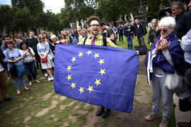 Акция против Brexit