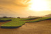 18-луночное поле спроектировано архитектурным бюро Hanse Golf Course Design. Проект Гила Ханса показался Олимпийскому комитету более убедительным, чем разработки восьми конкурентов, среди которых были знаменитые Джек Никлаус, Грэг Норман и Гэри Плейер