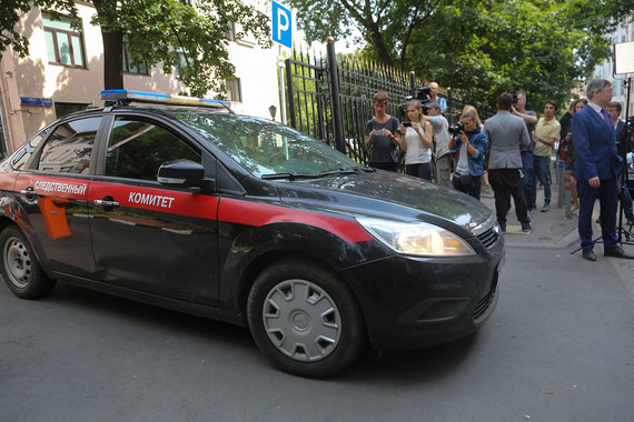 В нескольких кабинетах ГСУ СКР по Москве проводятся выемки документов