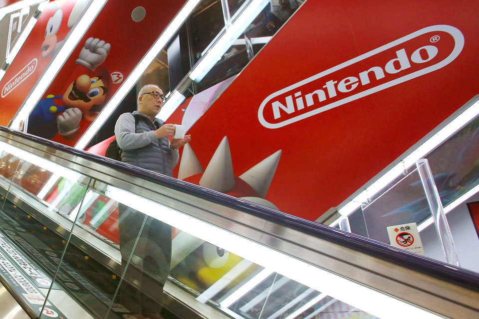 Акции Nintendo рухнули почти на 18%