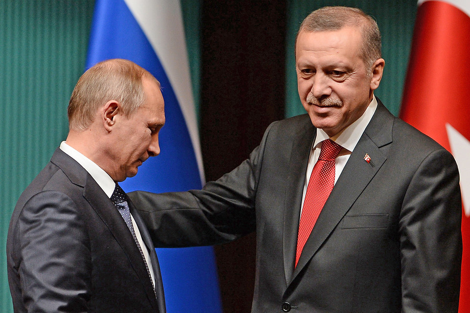 Владимир Путин и Реджеп Эрдоган