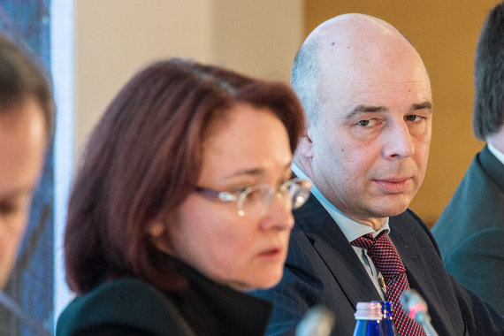 Министр финансов Антон Силуанов и председатель ЦБ Эльвира Набиуллина