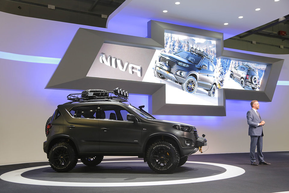 Прототип новой Niva на Московском автосалоне – 2014
