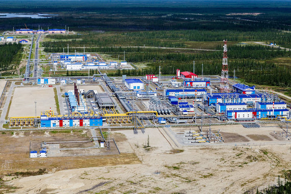 Южно-Русское месторождение было запущено в 2007 г.