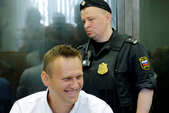 Алексей Навальный в Люблинском суде