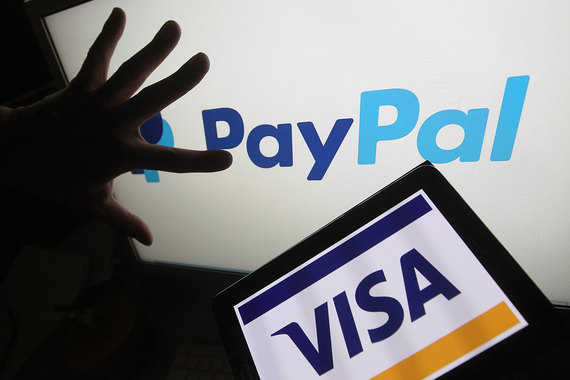 Клиенты PayPal смогут моментально переводить деньги на банковский счет с помощью карты Visa