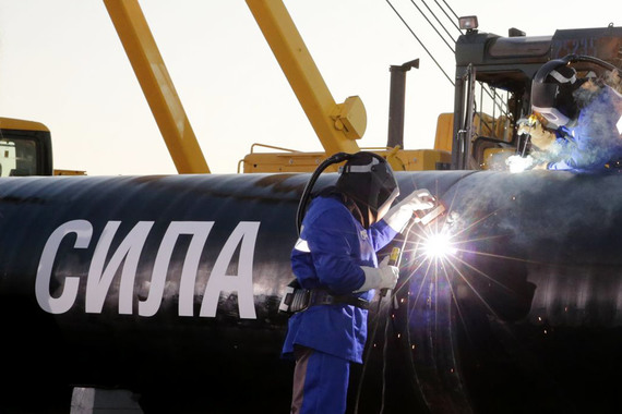 Общая стоимость строительства «Силы Сибири» - $55 млрд