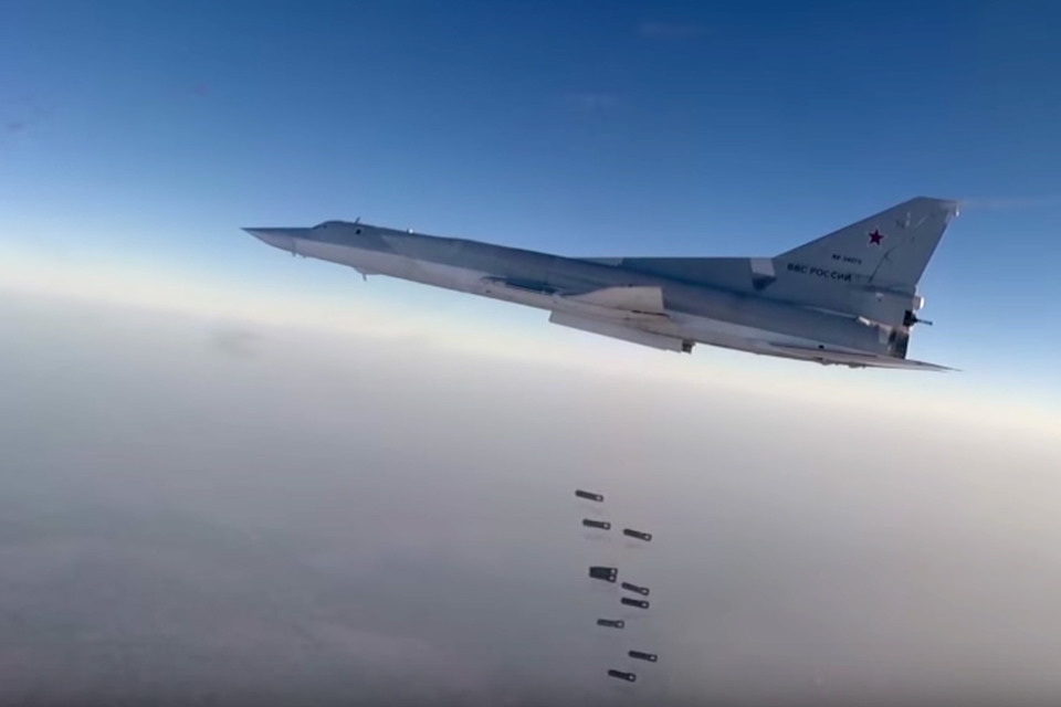 Дальний бомбардировщик Ту-22М3