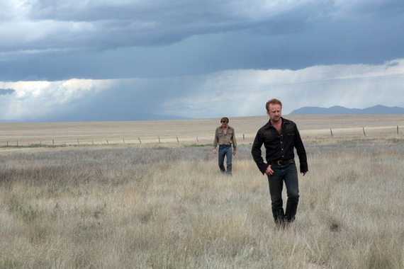 Кадры фильма идеально иллюстрируют английское выражение In the middle of nowhere
