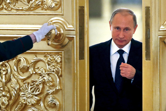 Студенты из Итона встретились с президентом Владимиром Путиным