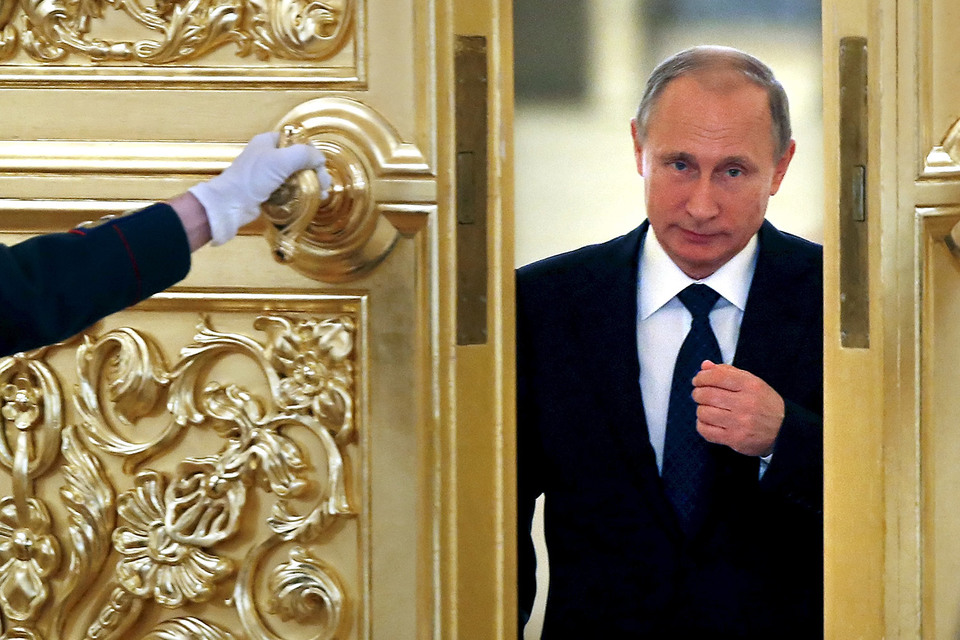 Студенты из Итона встретились с президентом Владимиром Путиным