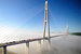Космодром Восточный и мост на остров Русский во Владивостоке