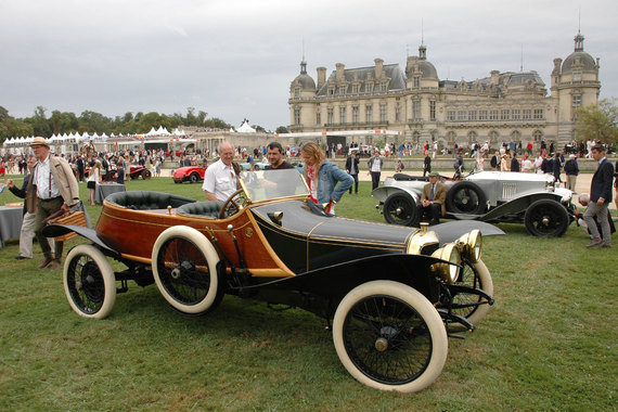 Panhard & Levassor X19 Skiff Torpedo 1912 г., победитель конкурса Chantilly Art & Elegance Richard Mille 2016 в категории «Необычные кузова»