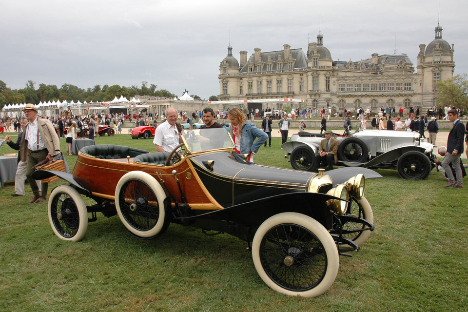 Panhard & Levassor X19 Skiff Torpedo 1912 г., победитель конкурса Chantilly Art & Elegance Richard Mille 2016 в категории «Необычные кузова»