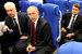 Путин после осмотра проехал на одном из составов до станции «Площадь Гагарина», которая является пересадочным контуром со станцией «Ленинский проспект» Калужско-Рижской линии метрополитена