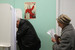Голосование на одном из избирательных участков в Москве