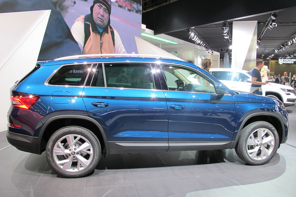 Новый серийный автомобиль Skoda Kodiaq