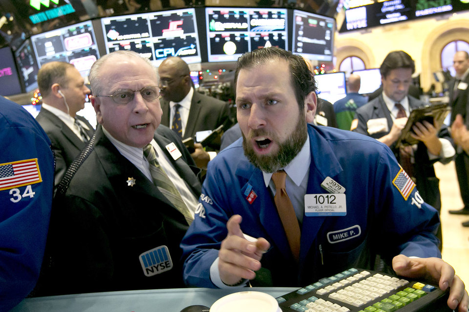 За четыре первых торговых дня S&P 500 упал на 4,9%