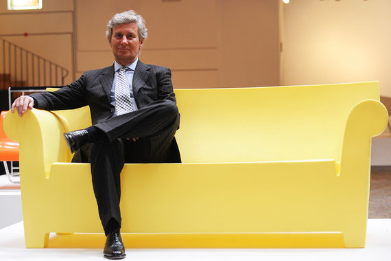 Совладелец и президент компании Kartell Клаудио Лути