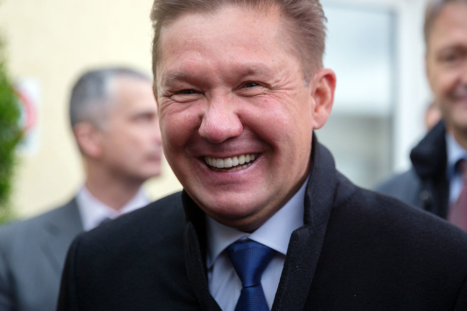 Председатель правления «Газпрома» Алексей Миллер