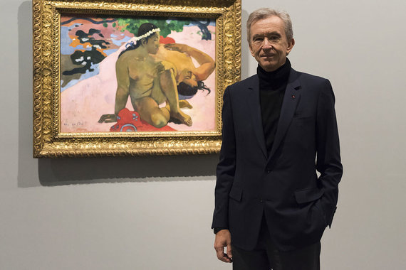 Президент группы LVMH и Fondation Louis Vuitton Бернар Арно