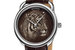 Изображение уссурийского тигра на циферблате Hermès Arceau Tigre нанесено в технике теневой эмали. Коллекция из 12 экземпляров, 90 000 франков