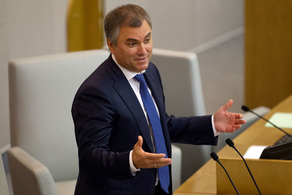 Володин заявил о схожести многих позиций Путина и Трампа