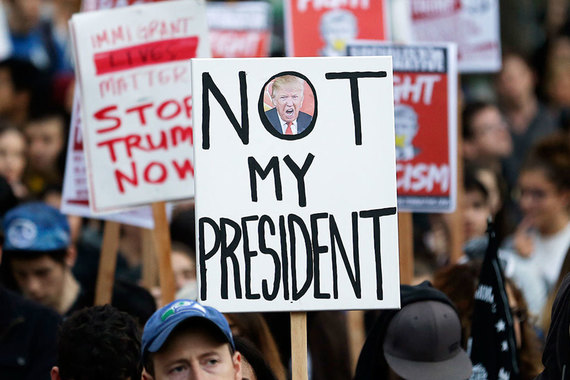 Результатом протестов против избрания Дональда Трампа может стать формирование внепартийного политического движения