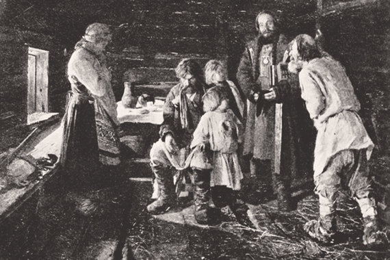 «Подати» / Художник Николай Орлов, XiX век