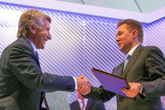 Предправления «Новатэка» Леонид Михельсон и «Газпрома» Алексей Миллер