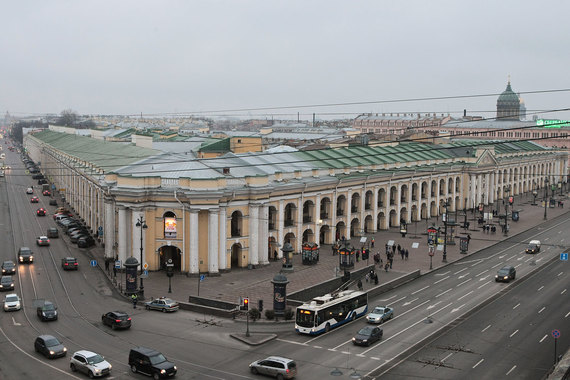 БГД управляет торговым комплексом «Гостиный двор» на Невском проспекте