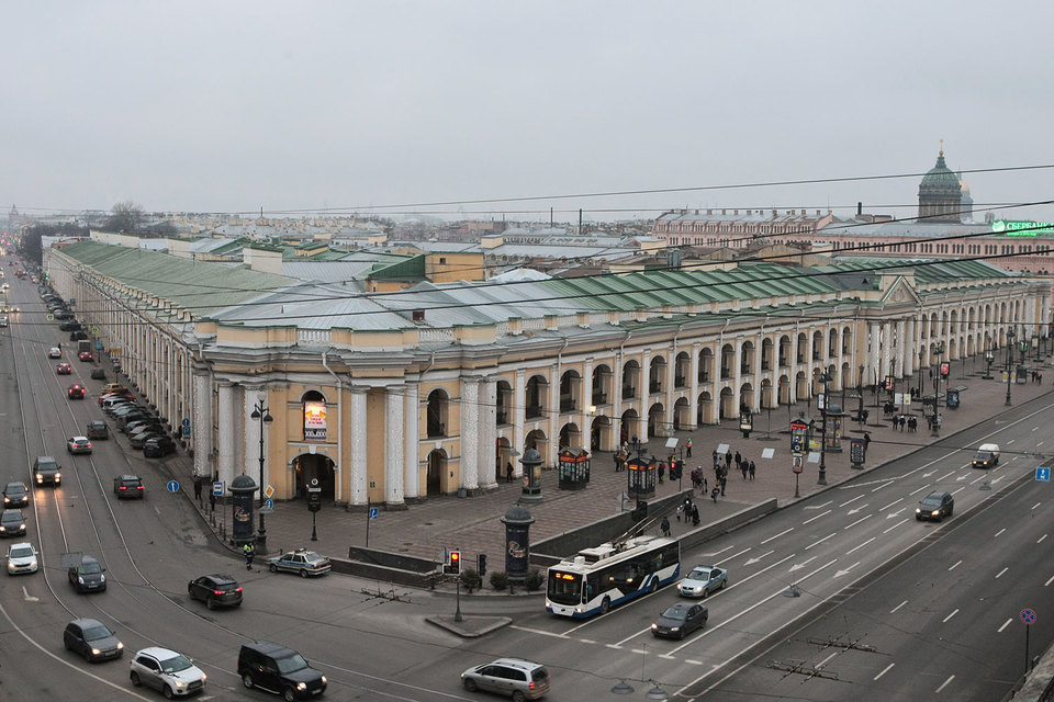 БГД управляет торговым комплексом «Гостиный двор» на Невском проспекте