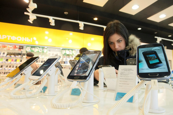«Евросеть» вернет Samsung на полки