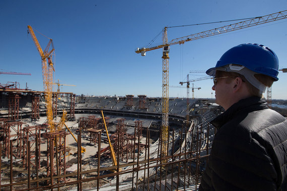 «Инжтрансстрой» был подрядчиком стадиона с 2008 г.