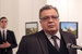 Андрей Карлов был назначен на пост чрезвычайного и полномочного посла России в Турции в июле 2013 г. До этого дипломат работал в консульском департаменте МИД России. С июля 2001 г. по декабрь 2006 г. он был послом в КНДР. Всего на дипломатической службе Карлов находится с 1976 г. На фото посол на открытии фотовыставки