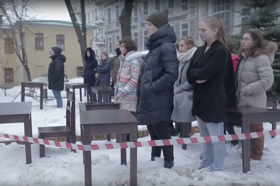Кульминацией конфликта между студентами и ректором Российского института театрального искусства (ГИТИС) стал перформанс и вызов полиции