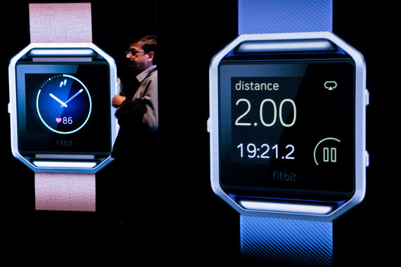 Стенд Fitbit на выставке CES International