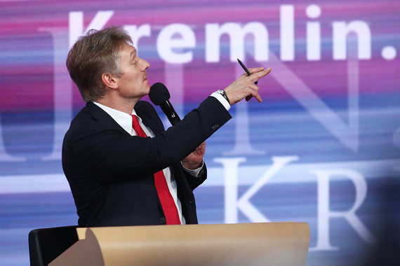 Пресс-секретарь президента Дмитрий Песков