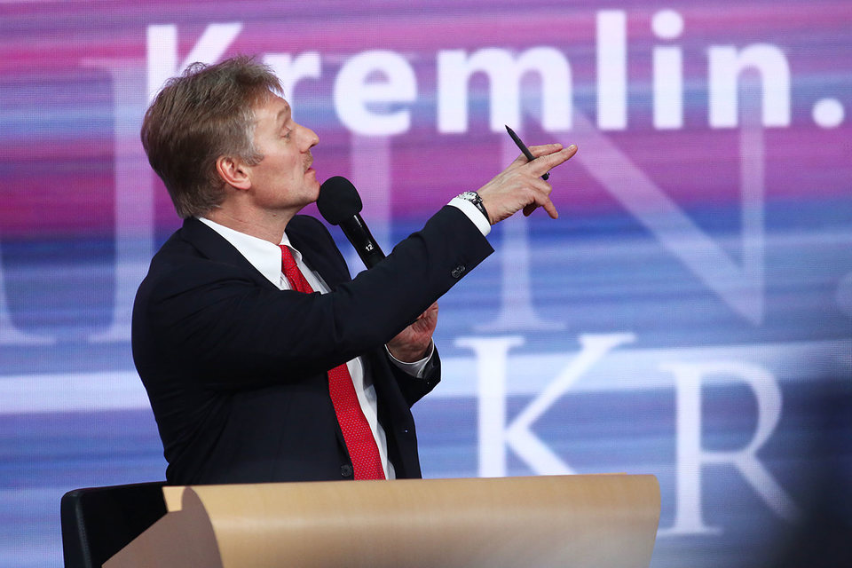 Пресс-секретарь президента Дмитрий Песков