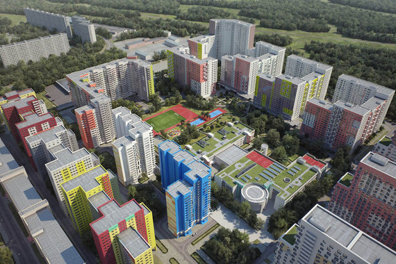 Предполагалось, что на участке в 26 га будет воздвигнут жилой комплекс с инфраструктурой (10 614 машино-мест, четыре детских сада, две школы и поликлиника)