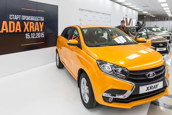 Lada Xray (на фото) должна поддержать продажи «АвтоВАЗа»