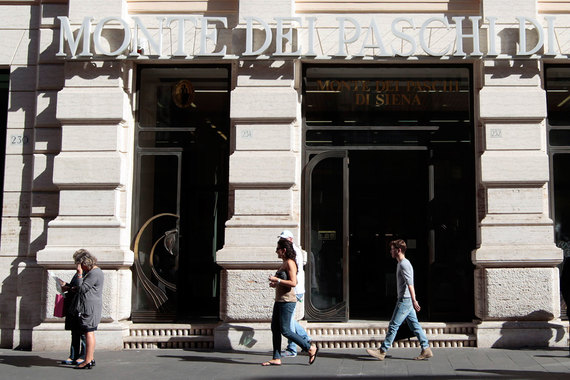С ноября акции старейшего в Европе банка – Monte dei Paschi di Siena подешевели на 58%