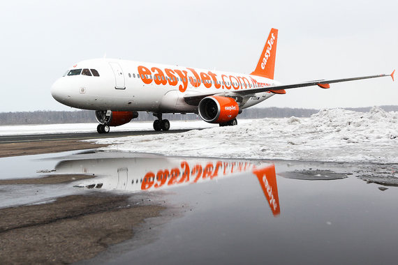 Самолеты EasyJet при выполнении каждого рейса в среднем проезжают по земле 20 минут