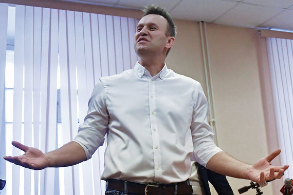 Алексей Навальный в Ленинском районном суде Кирова
